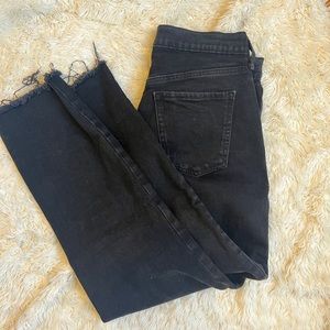 Old Navy Extra High Rise Sky-Hi Straight Jeans Sz 10